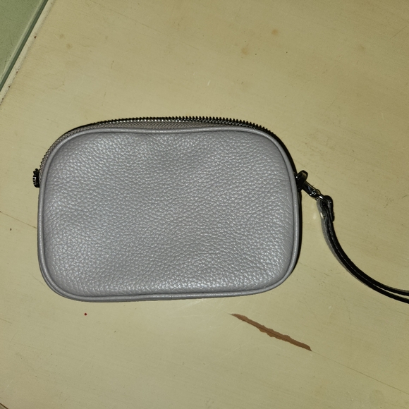 Michael Kors - double zip - pebble gray - wristlet - Picture 5 of 7